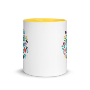 mug with color inside